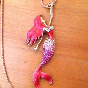 Betsey Johnson Mermaid Necklace